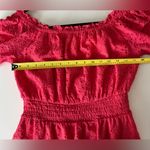 Betsey Johnson Eyelet Off The Shoulder Midi Dress L Photo 4