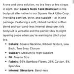 Klassy Network Bamboo Cotton Tank Top Bodysuit Photo 3