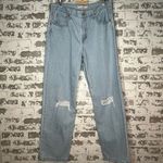Levi's Levi’s | women low pro straight light wash denim jeans distressed Photo 7