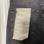 Everlane The High Rise Straight Jean in Washed Black Wash Size 27 Photo 5