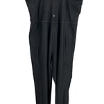 Old Navy Cloud+ Jumpsuit Black Quick Dry Stretch Activewear Fitted Yoga Gym XL Photo 2