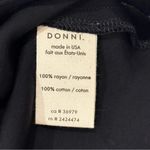 NWT Donni Satiny Tube Top Medium Black Satin Revolve Chic Photo 7