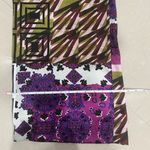 ZARA Patchwork Print Pants Pajama Style Flowy Blue Purple (Size XS) Photo 9