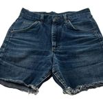 Lee Vintage  Women’s Size 30 Frayed Hem Cutoff Long Jean Shorts 100% Cotton Denim Photo 0