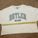Champion  Butler Bulldogs White Crop Top Size Medium Photo 4