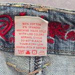 Jessica Simpson Princy by Blue Bootcut Flare Distress Denim Jeans Small 5 Photo 7