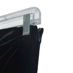 Lulus NWT X-Small Strapless Velvet Drop Waist Maxi Dress Sheer Holiday Party XS Photo 7