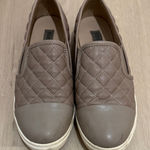 Steve Madden Quilted Brown Slip-On Sneakers Photo 0