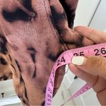 BDG  Black and Brown Tie Dye Cropped Sweatshirt Relaxed Fit Size Medium Photo 10