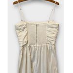 Reformation Lissa Convertible Organic Stretch Cotton Midi Dress Size 10 Photo 3