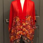 Sheer Floral Cardigan Multi Photo 0