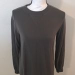 Lou & grey Brown Long Sleeve Dress Stretchy Casual Photo 1
