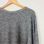Anthropologie  Saturday Sunday Grey Hacci Tunic V-Neck Sweater Photo 10
