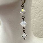 Swarovski clear crystal drop earrings Photo 1