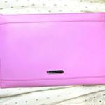 Rebecca Minkoff Girl Power Leather Zip Pouch Clutch - Light Orchid Pink Photo 4