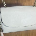 ZARA White Crossbody Bag with Structured Design and Flap Closure Photo 4