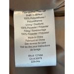 Heartloom  Medium Puffer Vest in Driftwood Mocha Brown Faux Leather Snap Front Photo 5