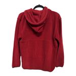 Ralph Lauren Lauren  Vintage Red Hooded Pullover Sweatshirt Women's Size Small Photo 3