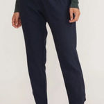 Marine layer  The Tencel Allison Cropped Pants in Navy Blue | Small Photo 0