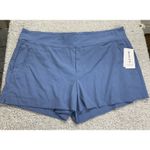 Athleta Women's Trekkie North Shorts Size 26 Blue Pockets Comfortable New Photo 6
