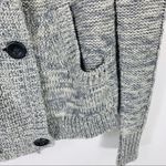 Caslon Lt Gray Button Front Cardigan Sweater Small Photo 5