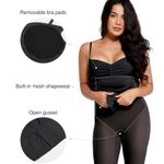 NWT Popilush Black Shaper Maxi Dress Lace Corset Formal Gown Large Photo 2