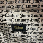 Juicy Couture Pleather Backpack Black Logo Zippers Pockets New without Tags Photo 6