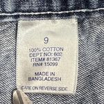 Canyon River Blues Jean Shorts Juniors Sz 9 (30x3.5) Blue Pouch Pockets 90s/Y2K Photo 2