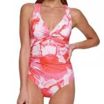 Calvin Klein Women's Tie-Dye Strappy-Back One-Piece Swimsuit nwt Photo 0