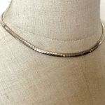 Sterling silver omega chain necklace Silver Photo 7