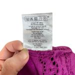 Sézane Sezane Elsa Blouse Eyelet Embroidered Ruffled Openwork in Purple Violet sz36/US4 Photo 12