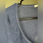 BODEN Silk Linen Blend Tie Front Sweater Knit Top US Size 16 Classic Lagenlook Photo 4