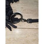 WOMENS PHOEBE AND JOSEPHINE‎ Fur LEATHER Fringe SHOULDER PURSE 14x9" Photo 5