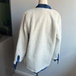 Blue and Black Plaid Button Photo 1