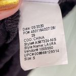 LOGO By Lori Goldstein LOGO Layers by Lori Goldstein 3/4 Sleeve Burnout Velvet Top Size Small Purple Photo 7