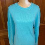 NWT, Lavishly Paris Women’s Mint Blue Neck Knit Sweater. Photo 3