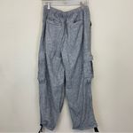 Urban Outfitters BDG Women’s Black Linen Blend Baggy Cargo Drawstring Pants Size M Photo 7