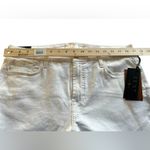JEN7 Women's Slim Bootcut White Jeans‎ Size 14 Mid Rise Denim inseam 34 Photo 10