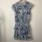 MISA Los Angeles  Light Blue Periwinkle Floral Alona Mini Dress womens Small Photo 15