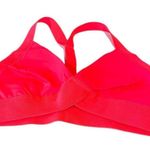 Free People Movement  End Game Bra Neon Coral Pink Size Small Photo 7