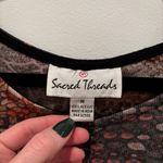 Sacred Threads  Boho Fairy Vintage Patchwork Womens Dress Mixed Print Size Medium Photo 4