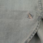 Eddie Bauer DENIM CHAMBRAY TENCEL LYOCELL BLOUSE S Photo 10