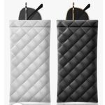 Black Quilted Eyeglass Case Photo 1