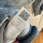 True Religion Distressed Denim Blue Jacket Size XS Photo 4