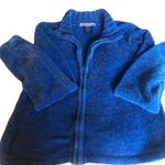 Vintage Long Sleeve ZipUp Sweater Blue M Size undefined Photo 1