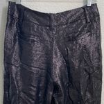 Alice + Olivia Arthur Sequin Pants Black Sequin Dress Pants Size 2 Photo 5