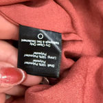 Dress the Population  Burnt Orange Gold Lace Tiered V-Neck Midi Dress size S Photo 2