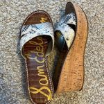Sam Edelman Reid Snakeskin Platform Sandals Photo 0