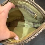 Elegant Woven Crossbody Bag Tan Photo 2