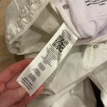 frame denim Frame Women’s Braided Waistband Le Crop Mini Boot White Size 28 Photo 5